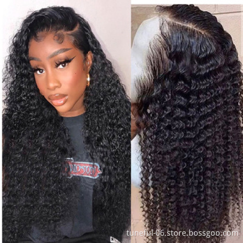 Wholesale Brazilian Lace Front Wigs Cuticle Aligned 100% Virgin Hair Vendors Wet And Wavy Human Hair Wig For Black Women